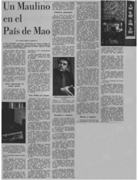 Un maulino en el país de Mao