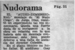 Nudorama.