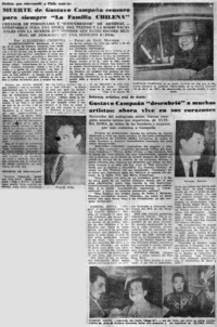 Muerte de Gustavo Campaña censuró para siempre "La Familia Chilena"