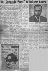 "Mi Camarada padre" de Baltazar Castro
