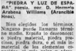 Piedra y luz de España"