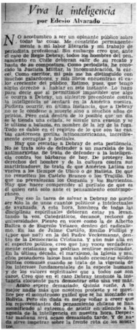 Viva la inteligencia