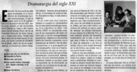 Dramaturgia del siglo XXI