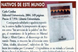 Nativos de este mundo