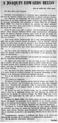 A Joaquín Edwards Bello