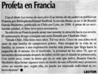 Profeta en Francia