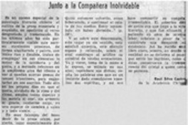 Junto a la compañera inolvidable