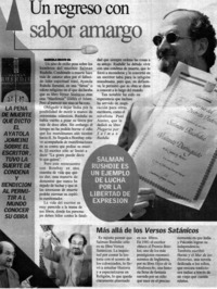 Un Regreso con sabor amargo