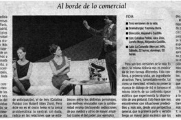 Al borde de lo comercial