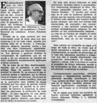 Un Regalo navideño ed Arturo Aldunate Phillips