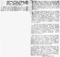 "Historia de la pintura chilena"