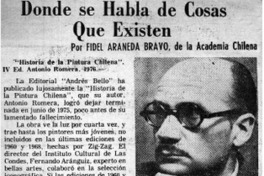 Donde se habla de cosas que existen