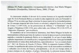 Alfonso VI, poder, expansión y reorganización interior