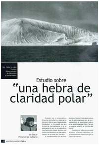 Estudio sobre "una hebra de claridad polar"