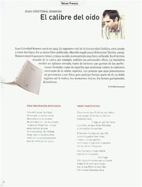 El calibre del oído