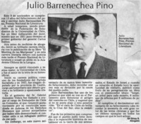 Julio Barrenechea Pino