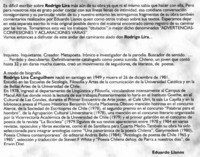 Es difícil escribir sobre Rodrigo Lira --