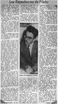 Los expedientes de Filebo"