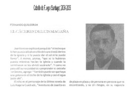 El Cáceres de Luis Magaña