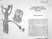Conversación con Jorge Enrique Adoum