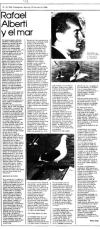 Rafael Alberti y el mar