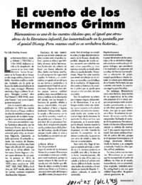 El cuento de los hermanos Grimm