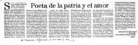 Poeta de la patria y el amor