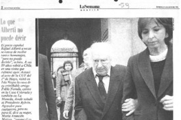 Lo que Alberti no pudo decir.