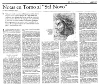 Notas en torno al "Stil Novo"