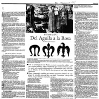 Del águila a la rosa