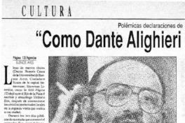 Como Dante Alighieri y Maquiavelo me siento antiitaliano".