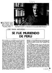 Se fué muriendo de Perú