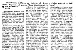 Arguedas: sangre y agua