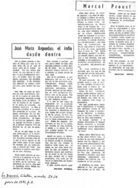 José María Arguedas, el indio desde dentro