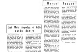 José María Arguedas, el indio desde dentro