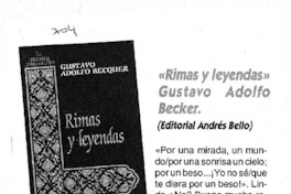 Rimas y leyendas".