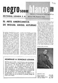 El arte americanista de Miguel Angel Asturias