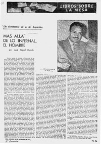 Más allá de lo infernal, el hombre