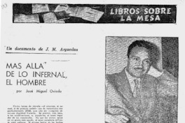 Más allá de lo infernal, el hombre