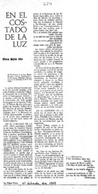 En el costado de la luz