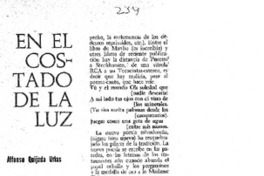 En el costado de la luz