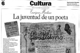 La juventud de un poeta.
