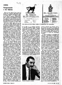 Peregrinación a las fuentes.