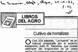 Cultivo de hortalizas.