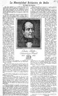 La mentalidad británica de Bello