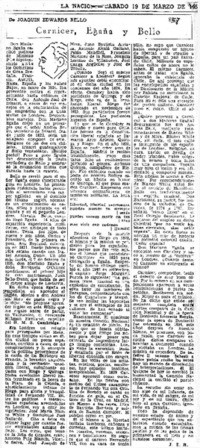 Carnicer, Egaña y Bello