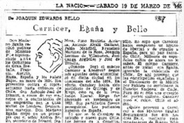 Carnicer, Egaña y Bello