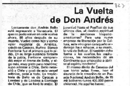 La vuelta de don Andrés