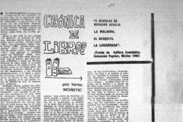 3 novelas de Mariano Azuela