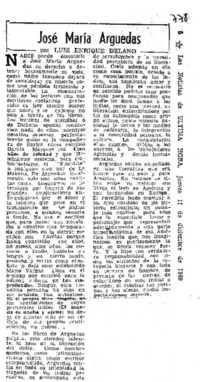 José María Arguedas